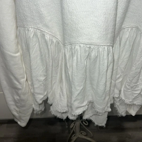 Free People Gold Duster Pullover, size S (with bonus FP tote bag) - Picture 6 of 12